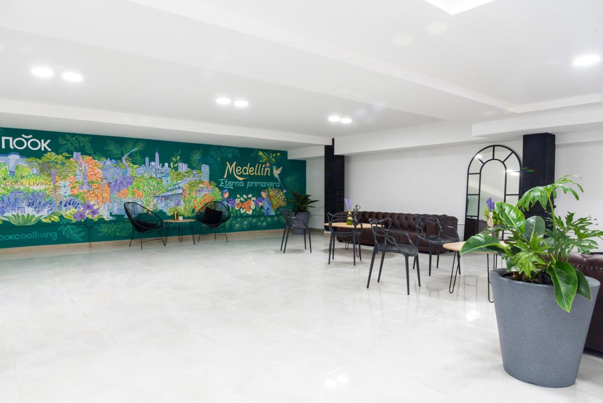 Nook Apartamentos En El Corazon De Medellín Zewnętrze zdjęcie
